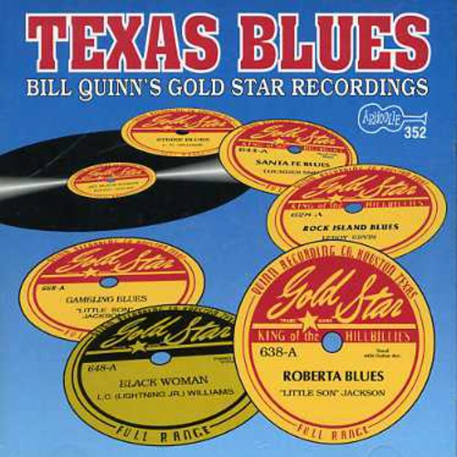 the album cover for Various Artists - Blues Texas 1947-51 / Various