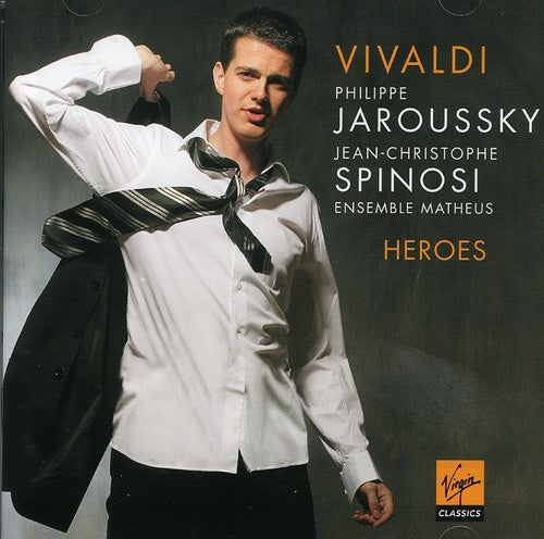 the album cover for Philippe Jaroussky - Heroes: Opera Arias