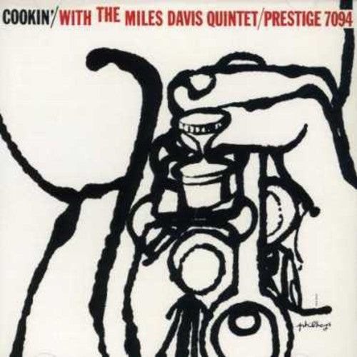 the album cover for Miles Davis - Cookin: Rudy Van Gelder Remasters Series