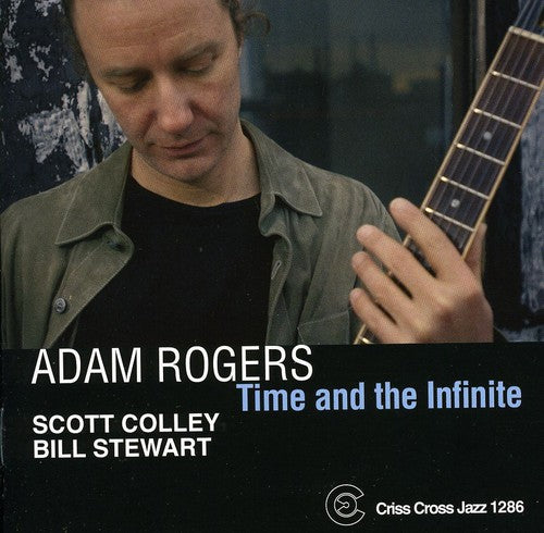 the album cover for Rogers Adam Trio - Time and The Infinite