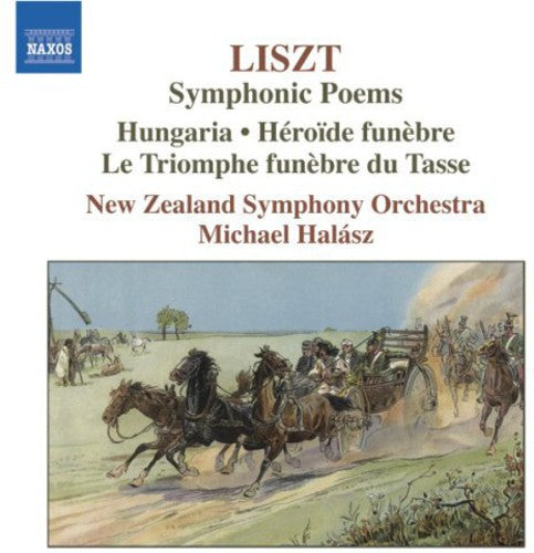 the album cover for Michael Halász - Symphonic Poems