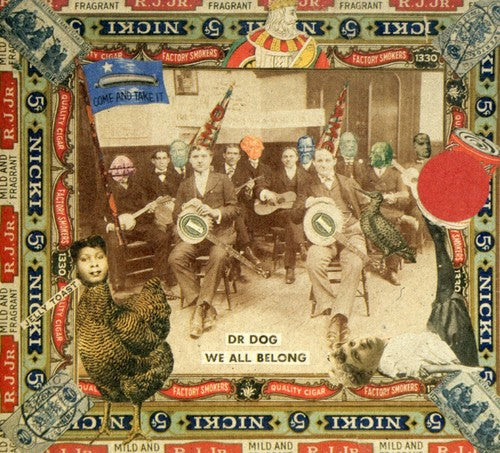 the album cover for Dr. Dog - We All Belong