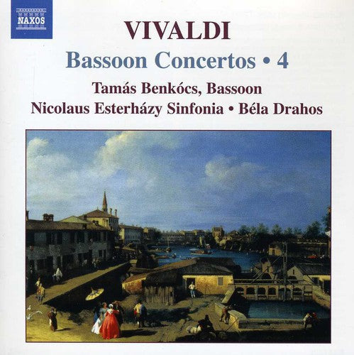 the album cover for Tamás Benkócs - Bassoon Concertos 4