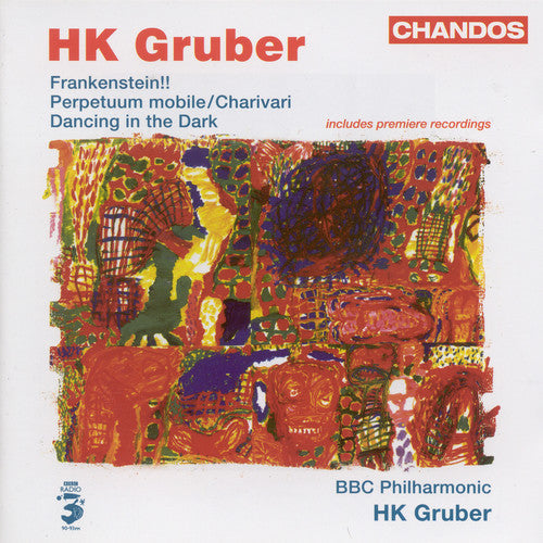 the album cover for H.K. Gruber - Frankenstein / Perpetuum Mobile / Dancing in Dark