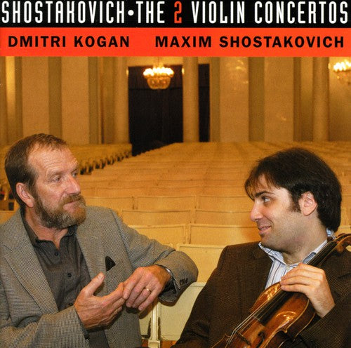 the album cover for Dmitri Kogan - 2 Violin Ctos