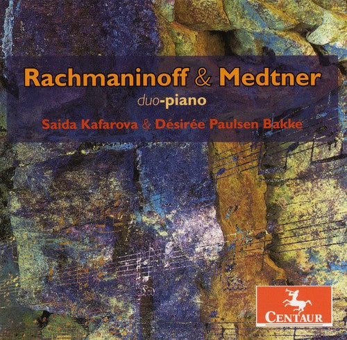 the album cover for Medtner/Rachmaninov - Russian Round Dance / Russian Rhapsody