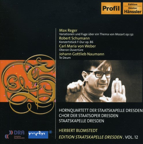 the album cover for Mahler/Struass - Variations for Orchestra on a Theme of Mozart