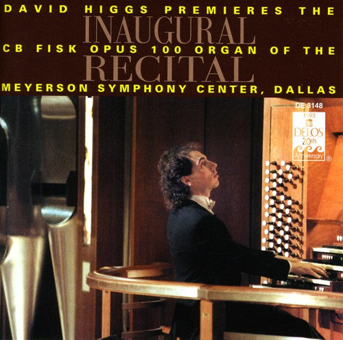 the album cover for DAVID HIGGS - Inaugural Recital