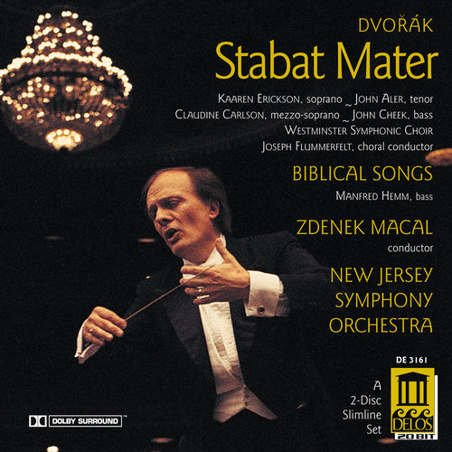 the album cover for Zdenek Macal - Stabat Mater / Biblical Songs