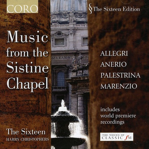 the album cover for The Sixteen - Music from Sistine Chapel