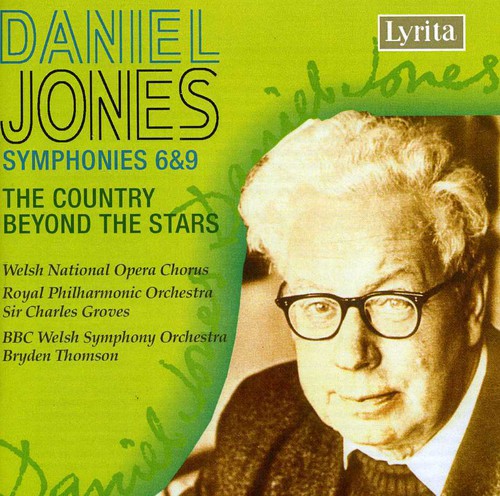 the album cover for D. Jones - Symphonies 6 & 9