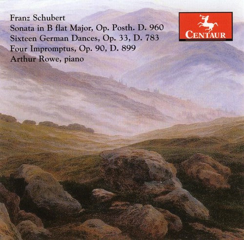 the album cover for Arthur Rowe - Sixteen German Dances