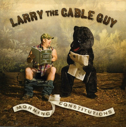 the album cover for Larry The Cable Guy - Morning Constitutions