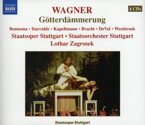 the album cover for Albert Bonnema - Gotterdammerung