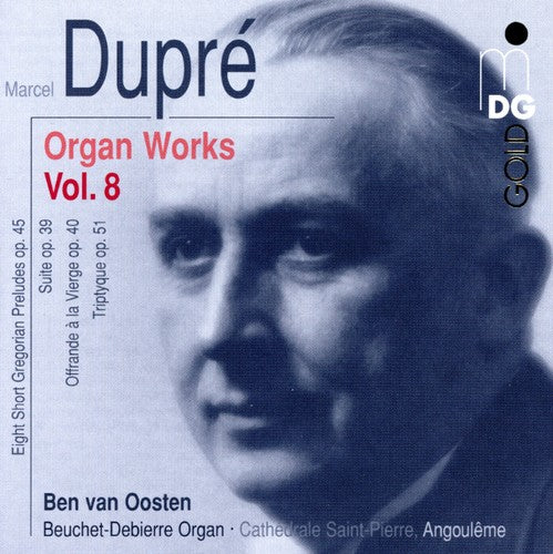 the album cover for M. DUPRE - Organ Works 8