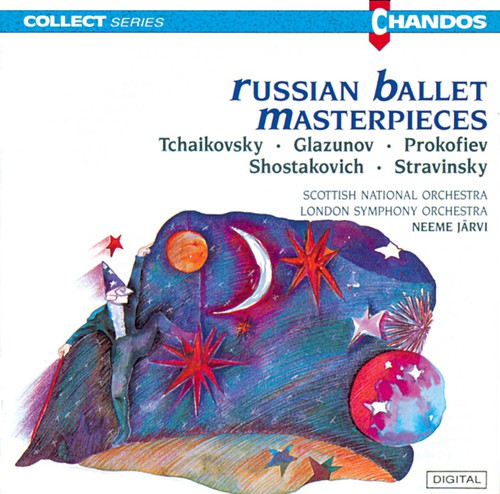 the album cover for Neeme Järvi - Russian Ballet Masterpieces