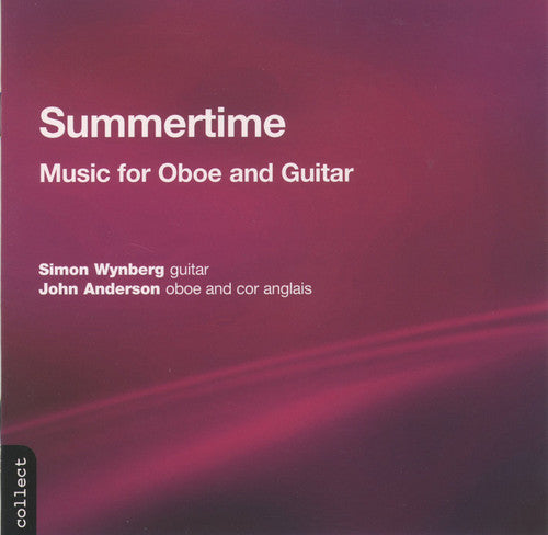 the album cover for Simon Wynberg - Oboe & Guitar Recital