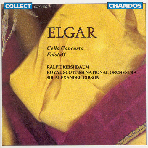 the album cover for Ralph Kirshbaum - Cello Concerto / Falstaff: Symph