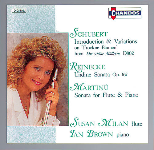 the album cover for SUSAN MILAN - Flute Recital