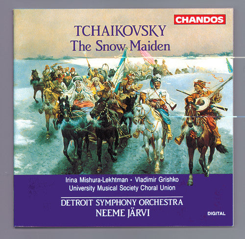 the album cover for Neeme Järvi - Snow Maiden