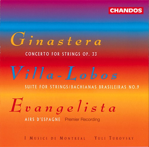 the album cover for Yuli Turovsky - Concerto for Strings