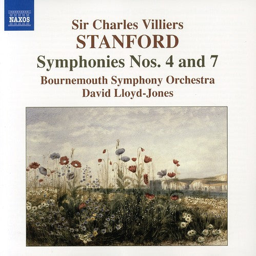 the album cover for David Lloyd-Jones - Symphonies 4 & 7