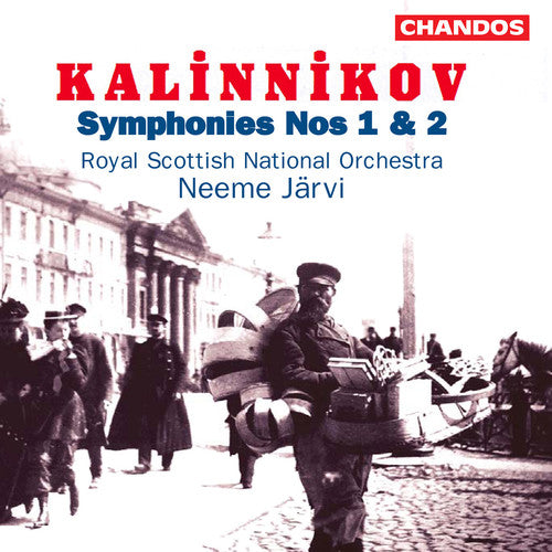 the album cover for Neeme Järvi - Symphonies 1 & 2