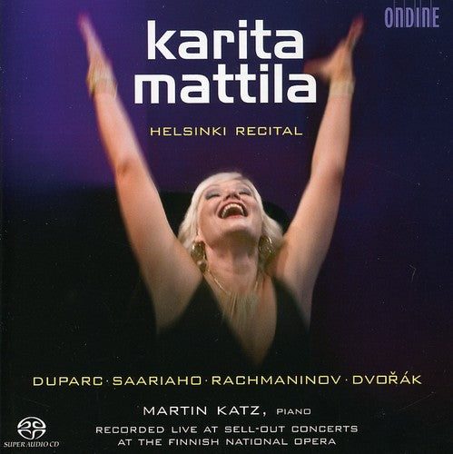 the album cover for KARITA MATTILA - Helsinki Recital