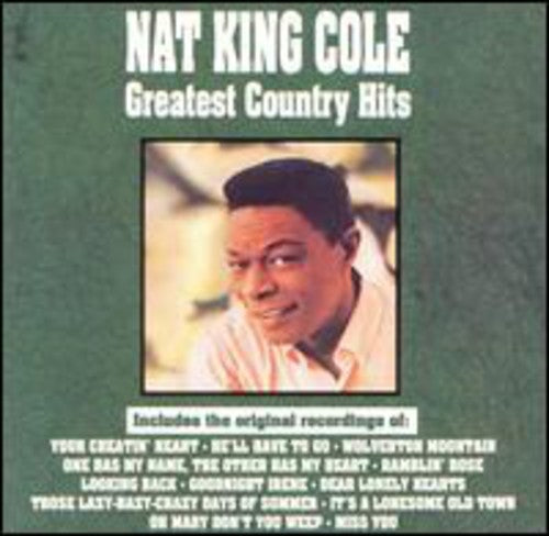 the album cover for Nat King Cole - Greatest Country Hits