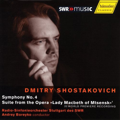 the album cover for D. SHOSTAKOVICH - Symphony 4