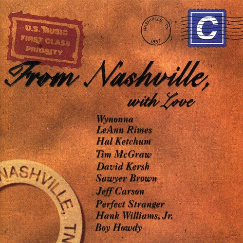 the album cover for From Nashville With Love - From Nashville with Love / Various