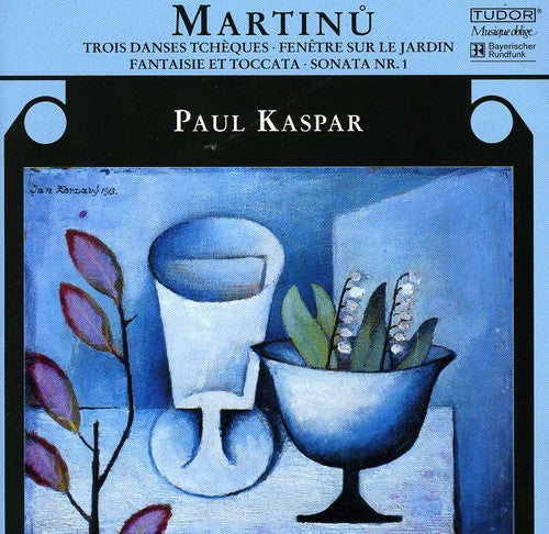 the album cover for B. MARTINU - Jardin / 3 Esquisses