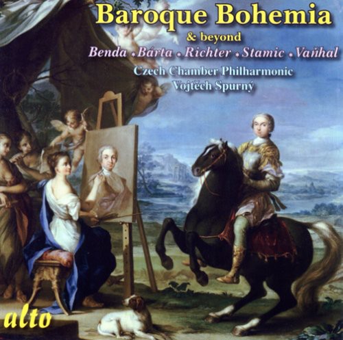 the album cover for Vojtěch Spurný - Baroque Bohemia & Beyond 1