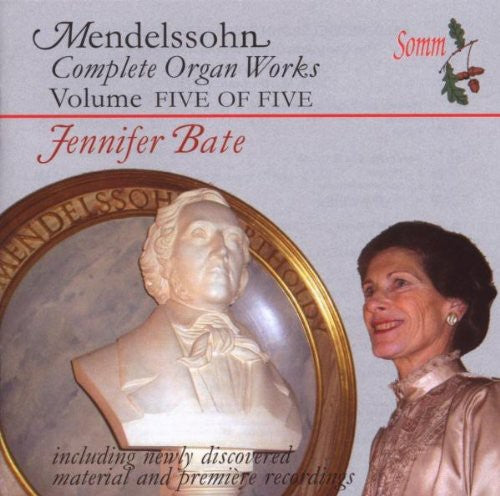 the album cover for Jennifer Bate - Complete Organ Works 5