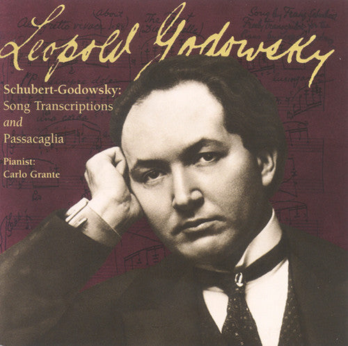 the album cover for Carlo Grante - Song Transcriptions & Passacaglia