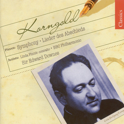 the album cover for Sir Edward Downes - Lieder Des Abshieds