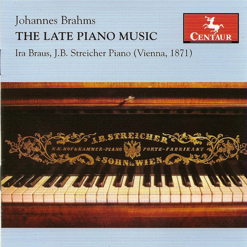 the album cover for Ira Braus - Late Piano Music