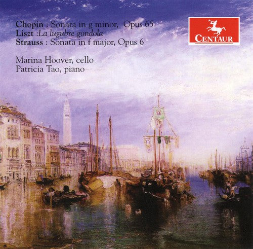 the album cover for Marina Hoover - Sonata / la Lagubre Gondola