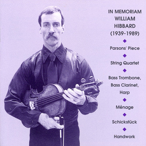 the album cover for William Parsons - In Memoriam: William Hibbard / Various