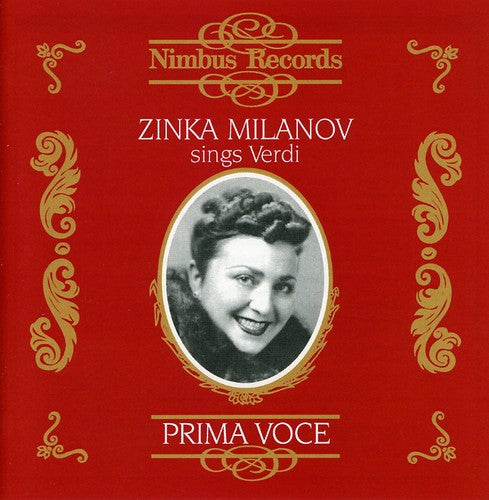 the album cover for Zinka Milanov - Prima Voce: Zinka Milanov / Various
