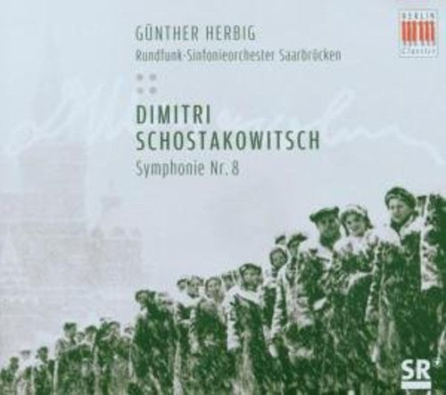 the album cover for D. SHOSTAKOVICH - Symphony 8