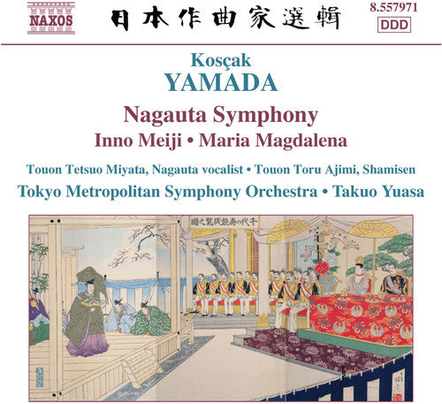 the album cover for Takuo Yuasa - Nagauta Symphony / Meiji Symphony / Maria Magdalen