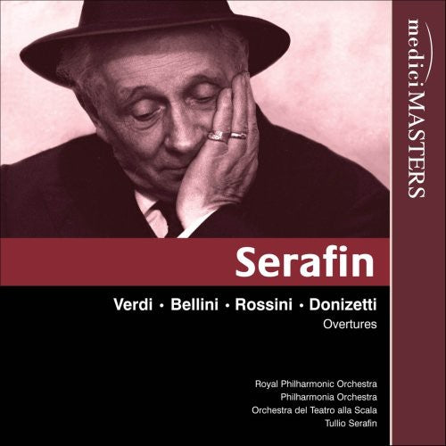the album cover for Donizetti/Verdi/Rossini/Bellin - Serafin