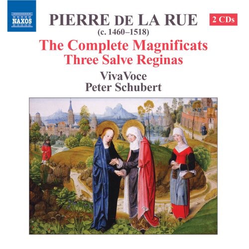 the album cover for Peter Schubert - Complete Magnificats with Antiphons