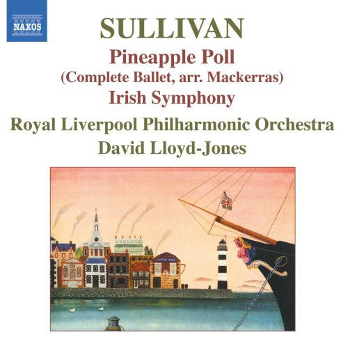 the album cover for David Lloyd-Jones - Irish Symphony Pineapple Poll