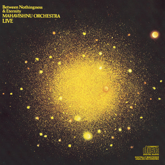 the album cover for Mahavishnu Orchestra - Between Nothingness and Eternity