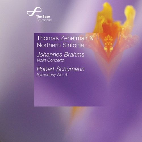 the album cover for Thomas Zehetmair - Violin Concerto / Symphony 4