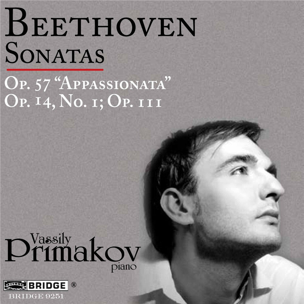 the album cover for Vassily Primakov - Sonatas