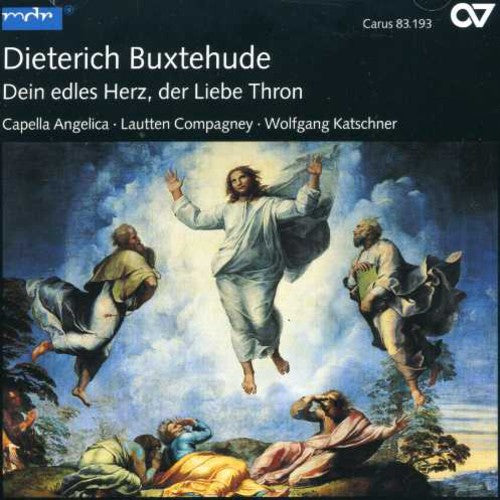 the album cover for D. BUXTEHUDE - Dein Edles Herz Der Liebe Throw