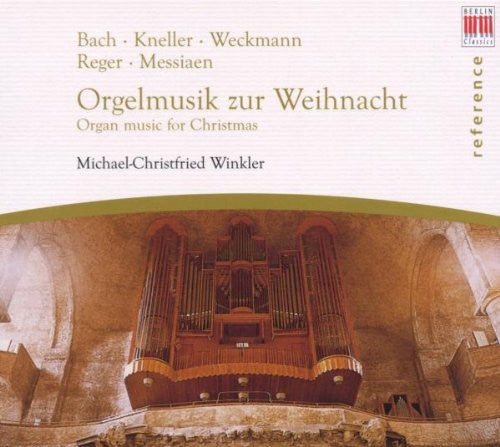 the album cover for Michael-Christfried Winkler - Organ Music for Christmas